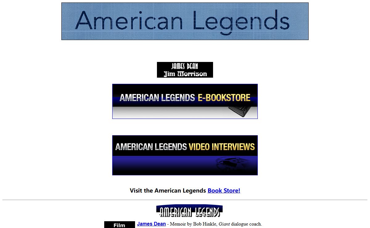 Welcome to American Legends