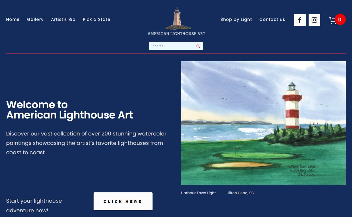 AmericanLighthouseArt.com