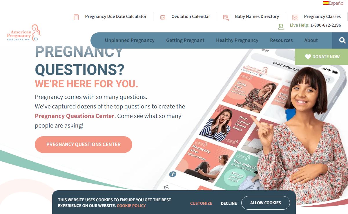 American Pregnancy Association | Expecting with Confidence
