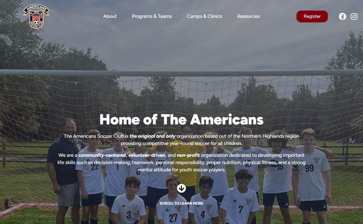 Americans Soccer Club - Training Academy in North NJ