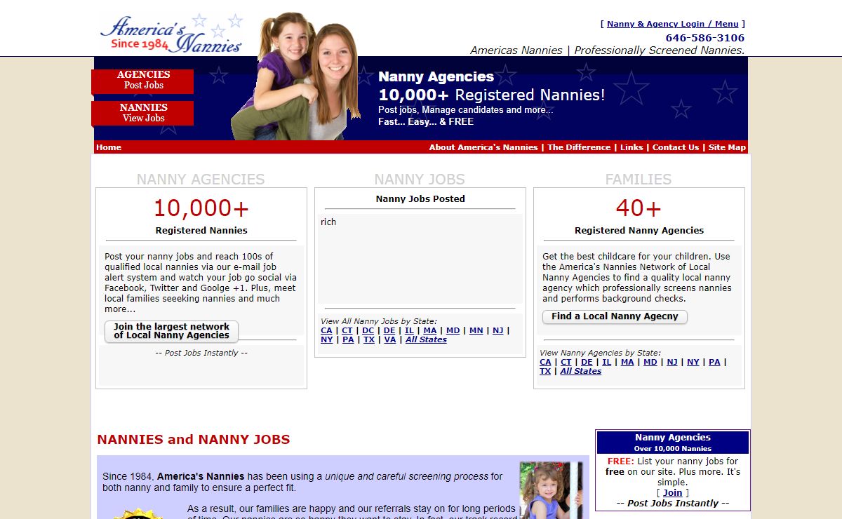 Nanny Jobs at America's Nannies