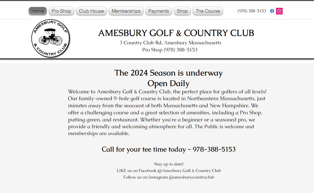 Amesbury Golf & Country Club