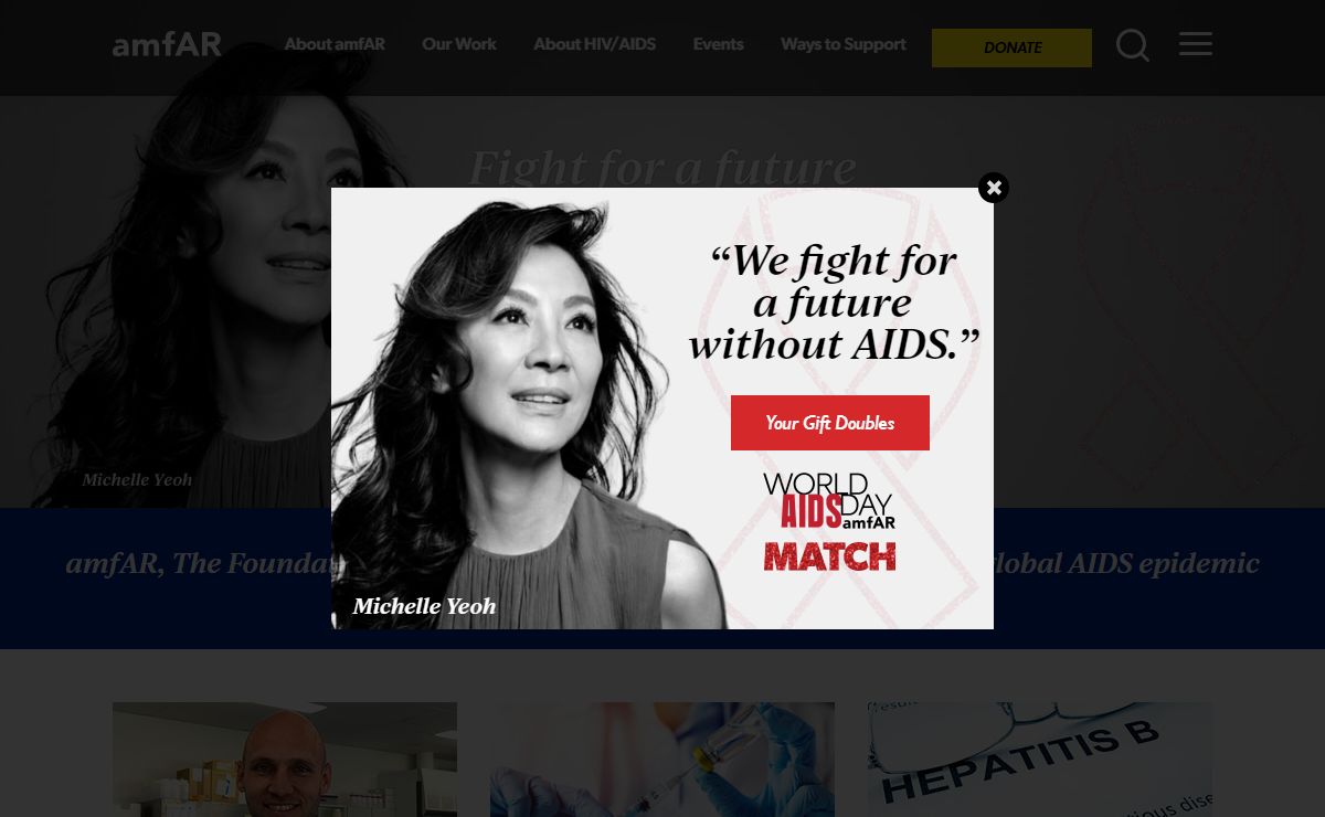 Homepage - amfAR, The Foundation for AIDS Research