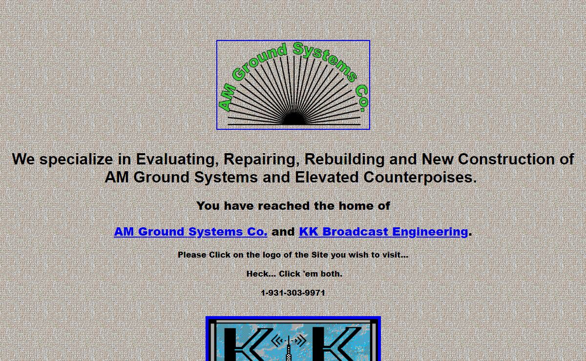 AM Ground Systems & KK Broadcast Engineering Redirect Page