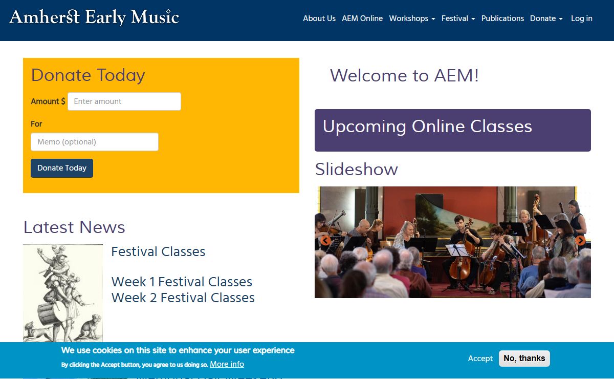 AEM Community | Amherst Early Music