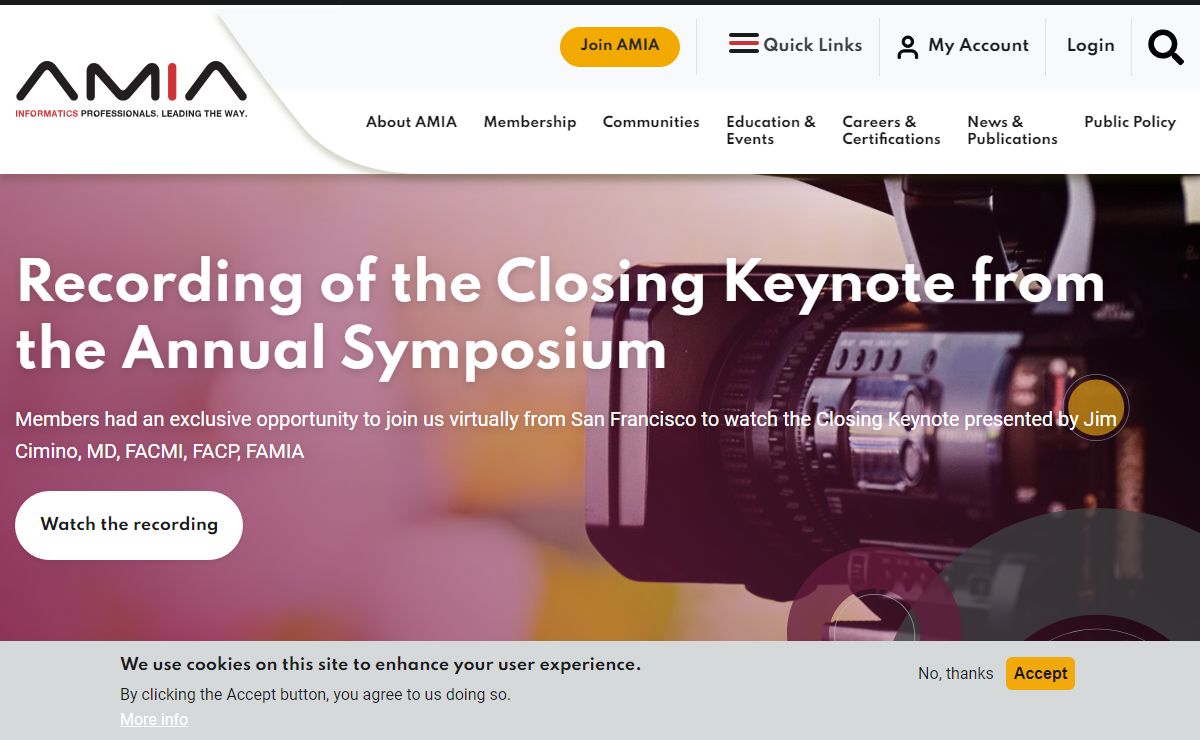 AMIA - American Medical Informatics Association