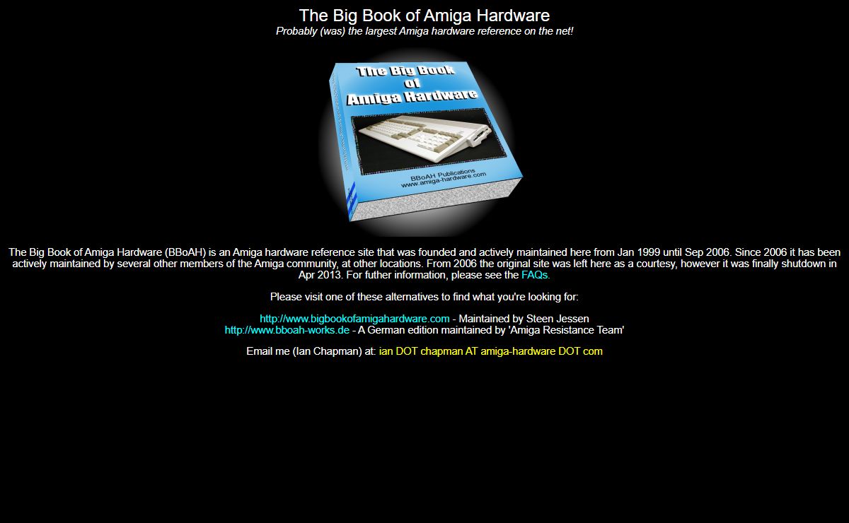 The Big Book of Amiga Hardware
