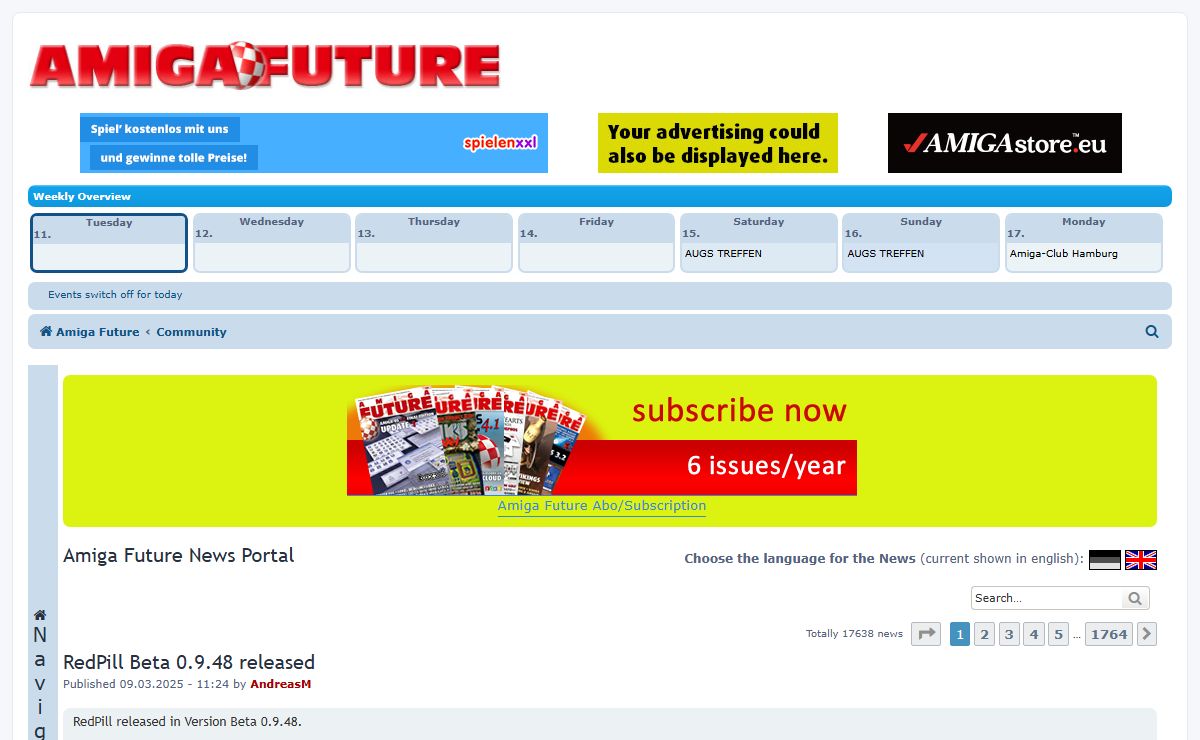 Amiga Future - Amiga Future News Portal