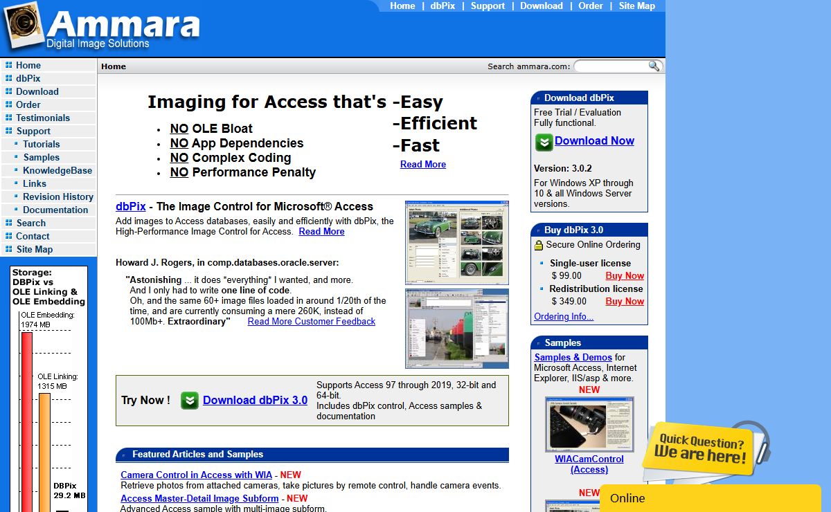 Image Control for Photo Database and Image Management - dbPix