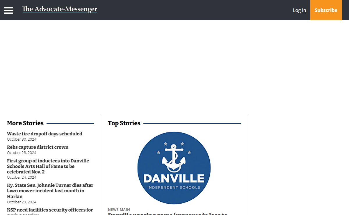 Your Town. Your News. Online and in Print. | The Advocate-Messenger