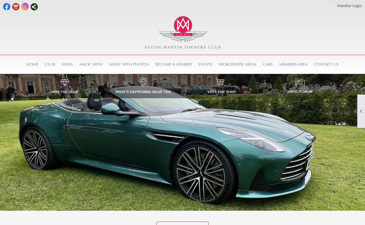 Home - Aston Martin Owners Club