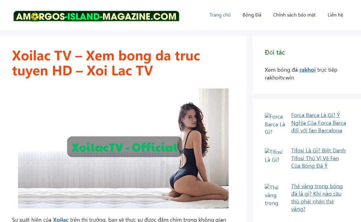 Xoilac TV - Xem bong da truc tuyen full HD 4K - Xoi Lac TV