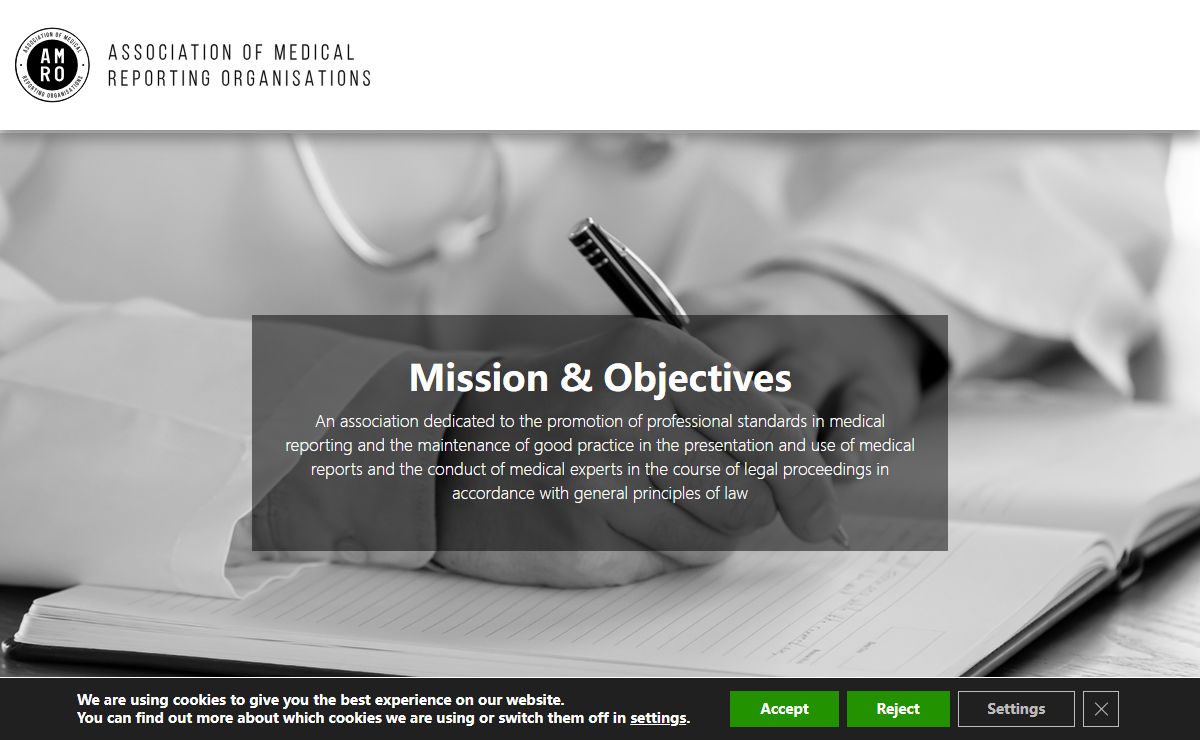 Association of Medical Reporting Organisations - AMRO