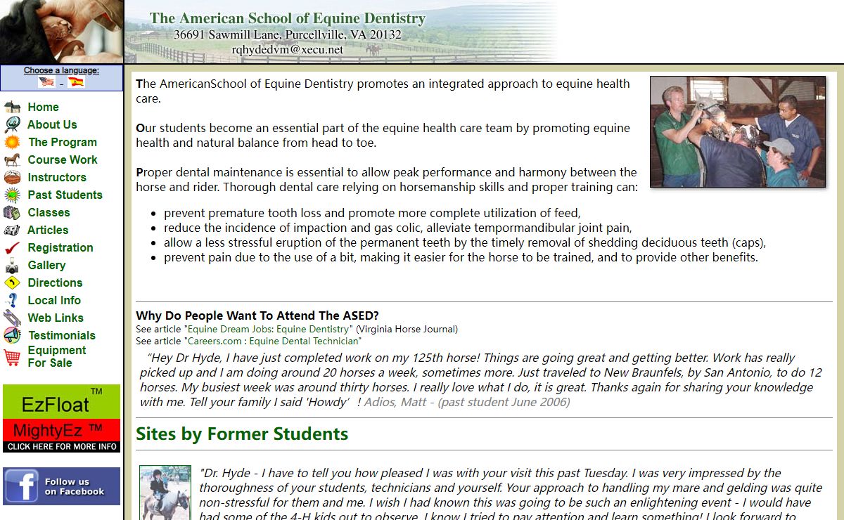 The American School of Equine Dentistry