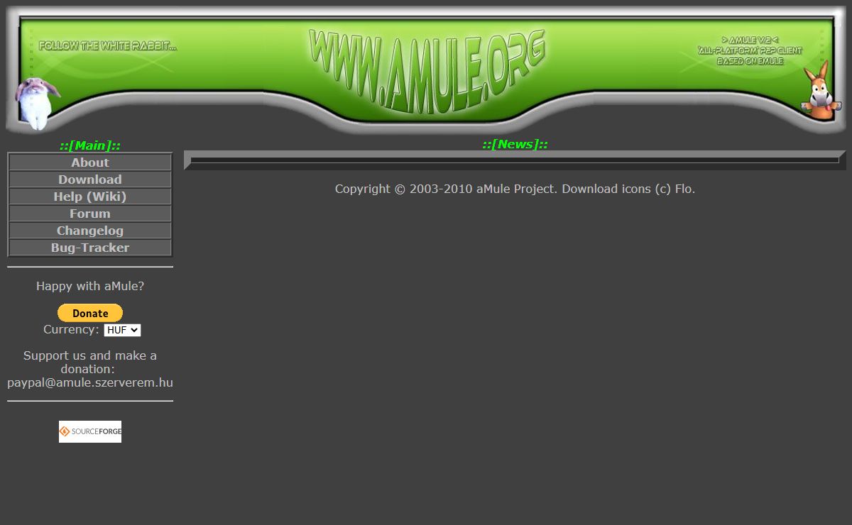 # Welcome to aMule, the all-platform eMule-like P2P client #