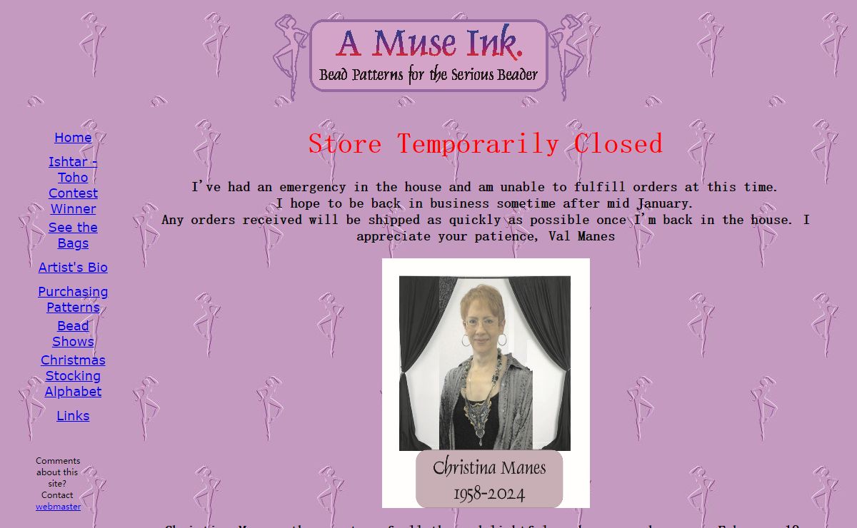 A Muse Ink Beadwork Designs - Home