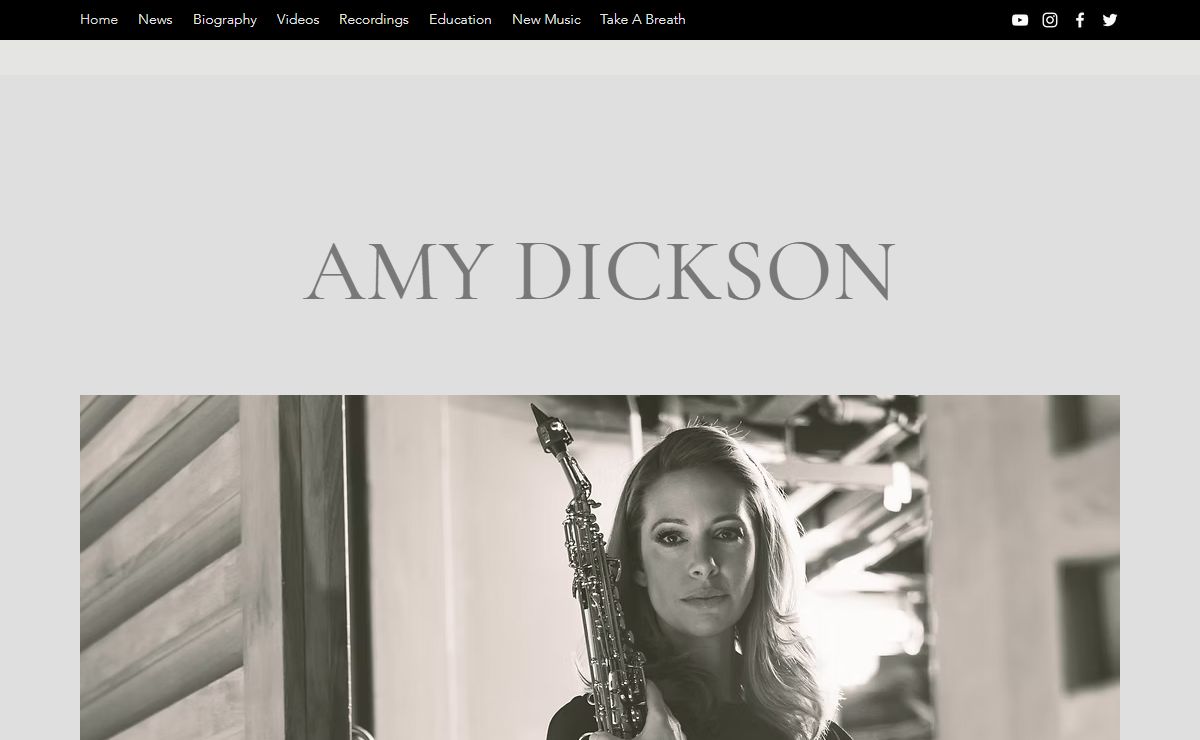 Amy Dickson | Saxophone
