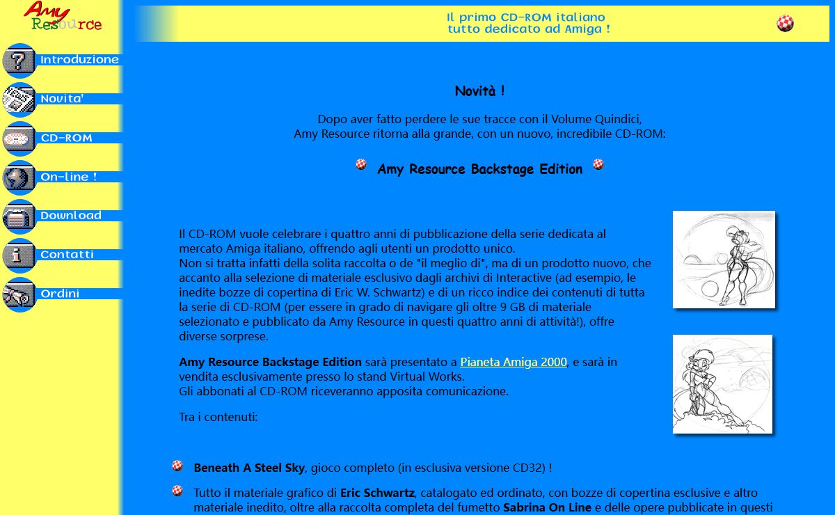 Indice - Amy Resource Home Page