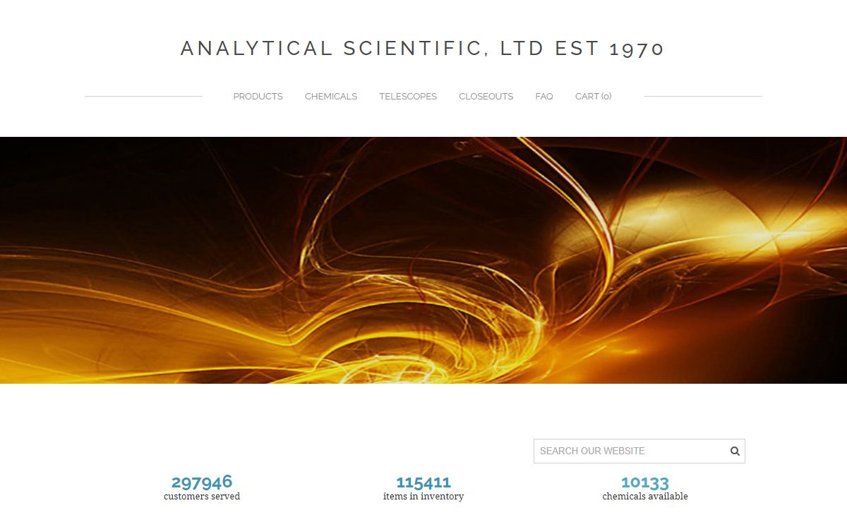 ANALYTICAL SCIENTIFIC, LTD EST 1970 - Home