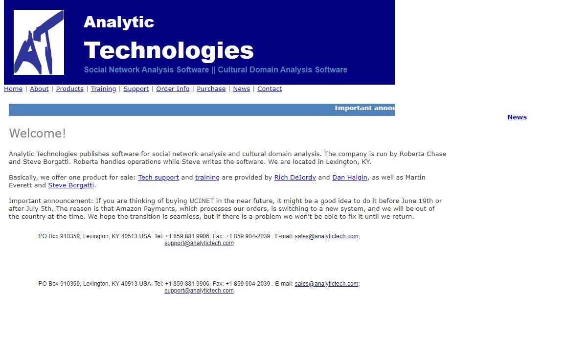 Analytic Technologies