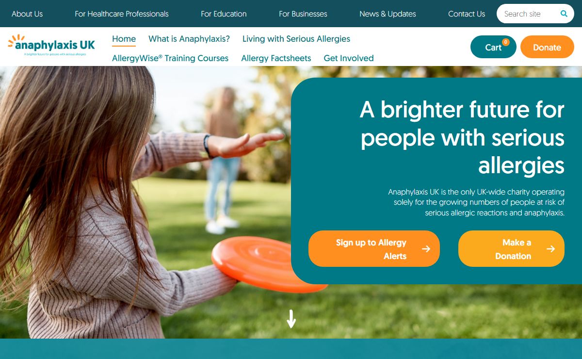 Anaphylaxis UK | Supporting people with serious allergies | Anaphylaxis UK