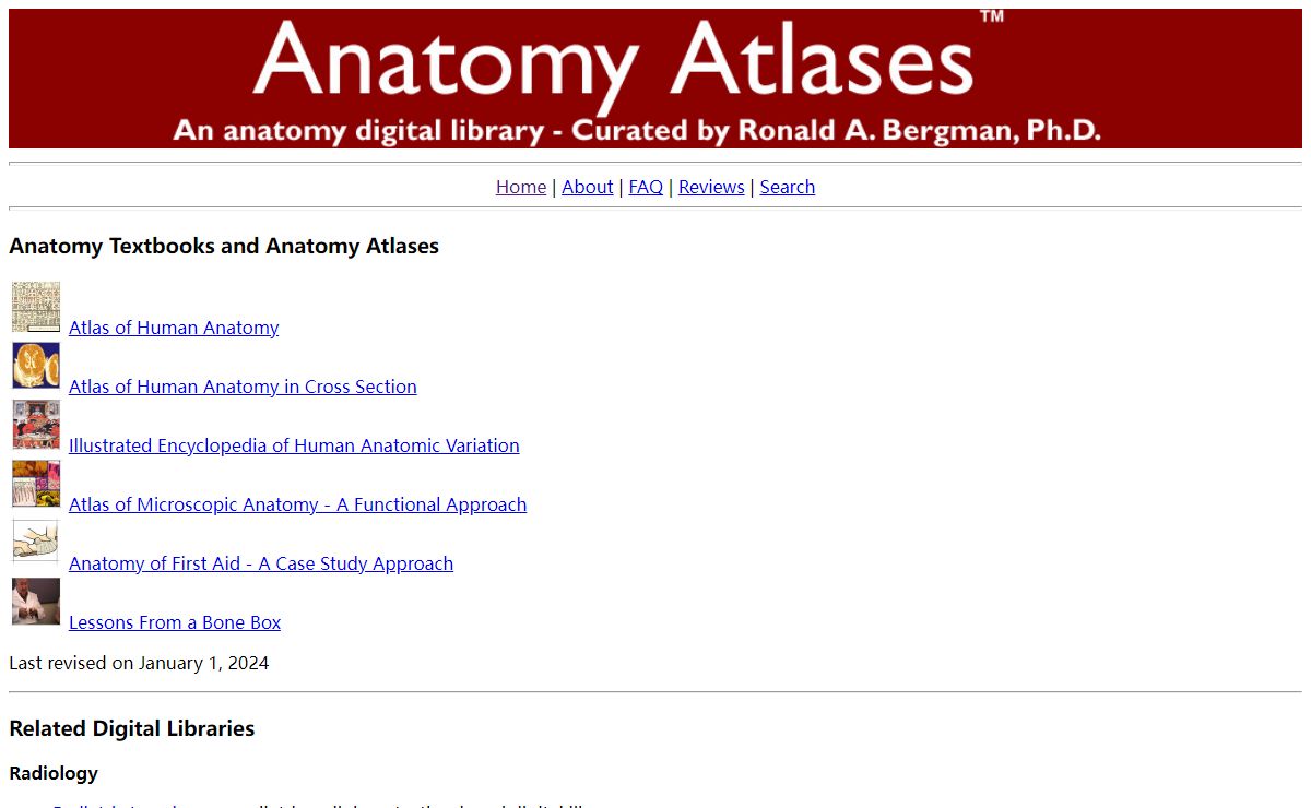 Anatomy Atlases: A digital library of human anatomy information - Anatomy | Anatomy Atlas | Human Anatomy | Cross Sectional Anatomy | Anatomic Variation