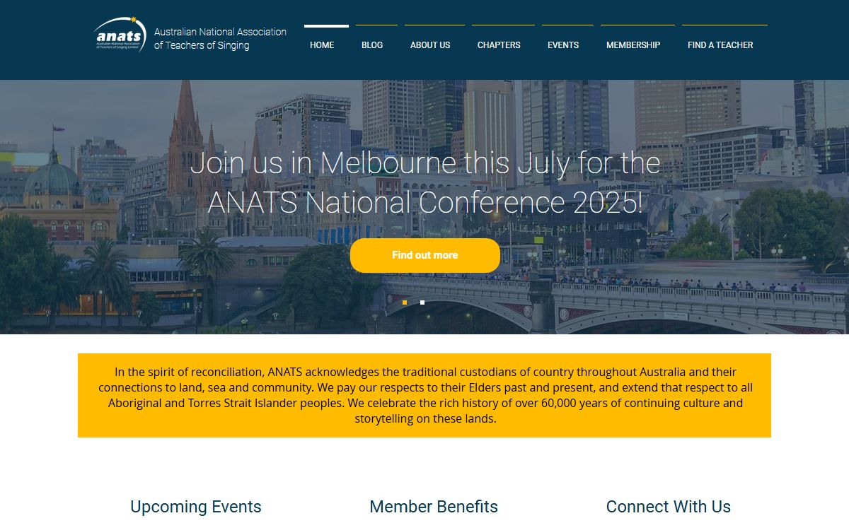 ANATS | Support for singing teachers in Australia