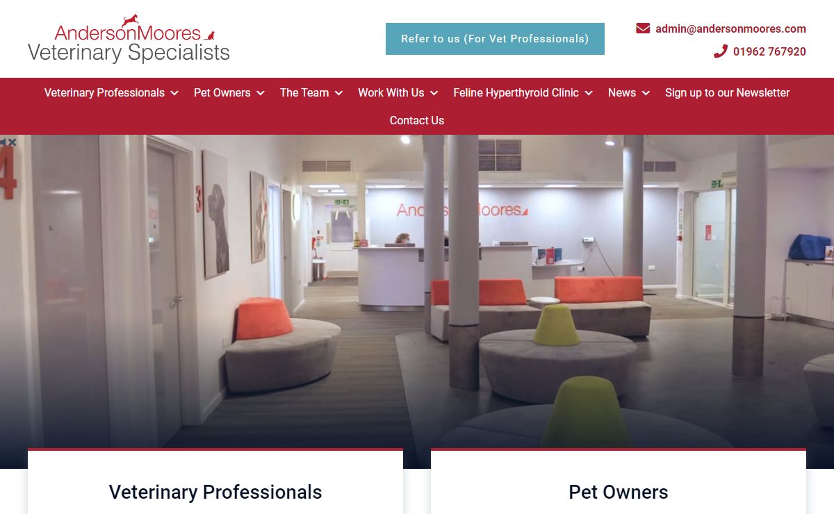 Veterinary Specialists | Anderson Moores | Hampshire