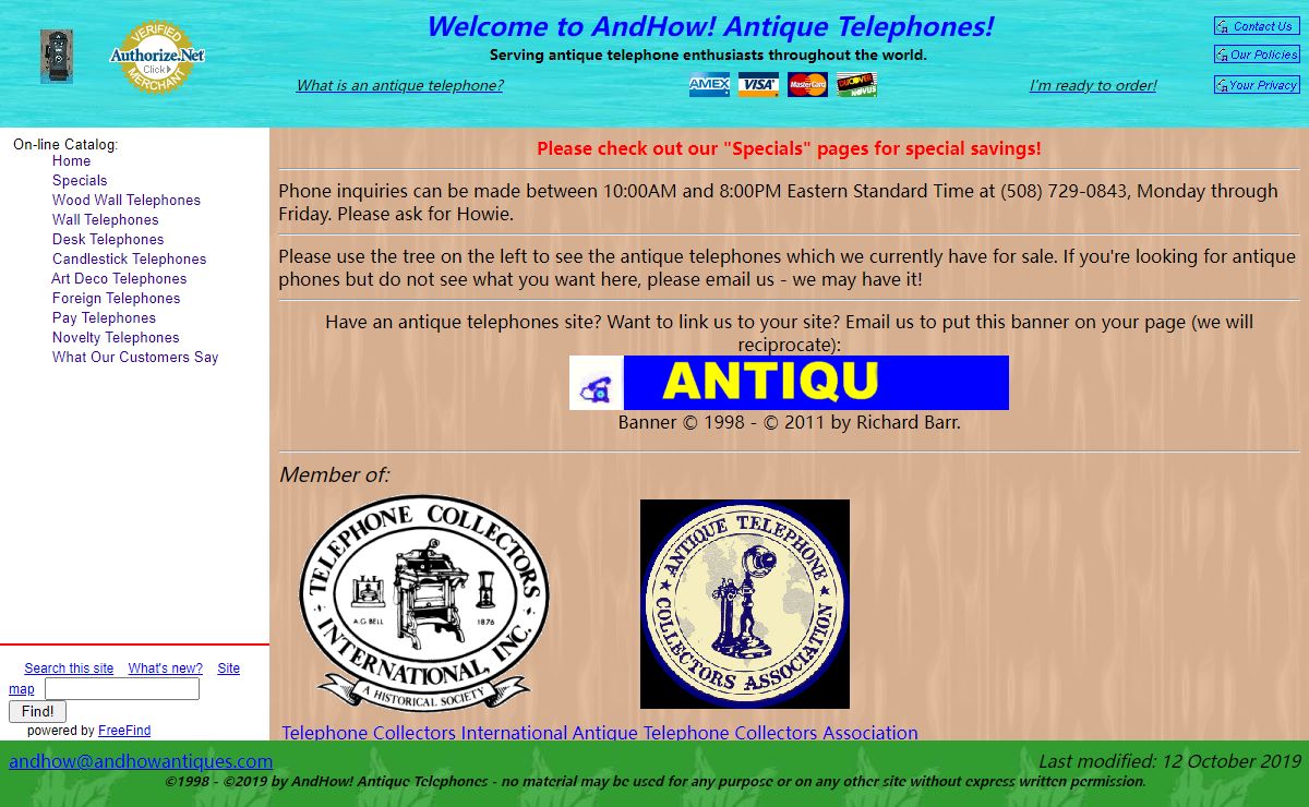 AndHow! Antique Telephones
