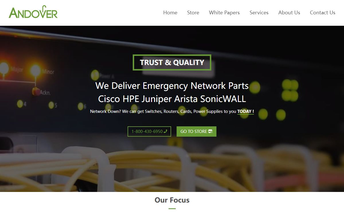 Used Cisco Network Data Center Liquidators