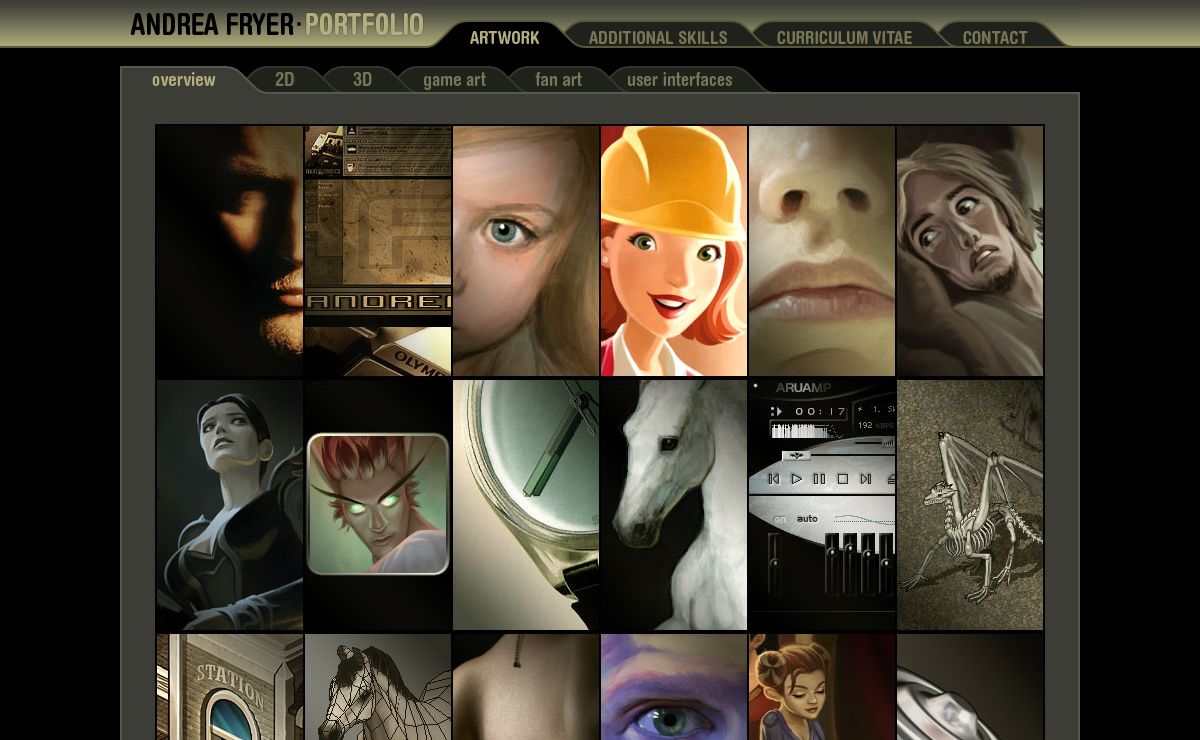 ANDREA FRYER - PORTFOLIO