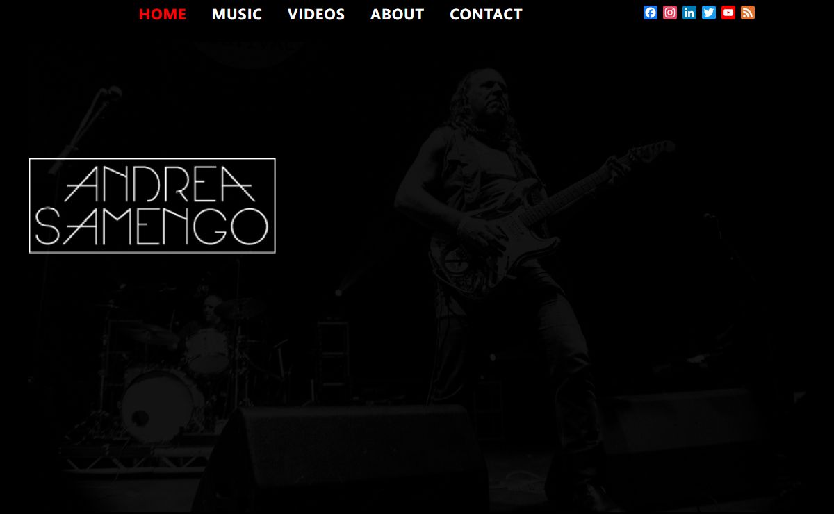 Home - Andrea Samengo-The Man and his Guitar