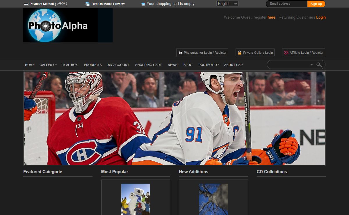 Stockbox Photo ® Gallery Software PHP Image Selling Software