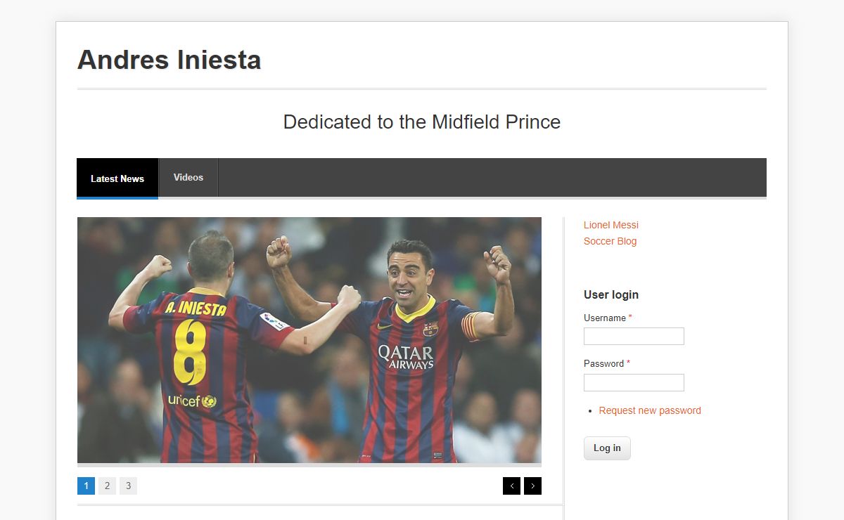 Andres Iniesta | Dedicated to the Midfield Prince