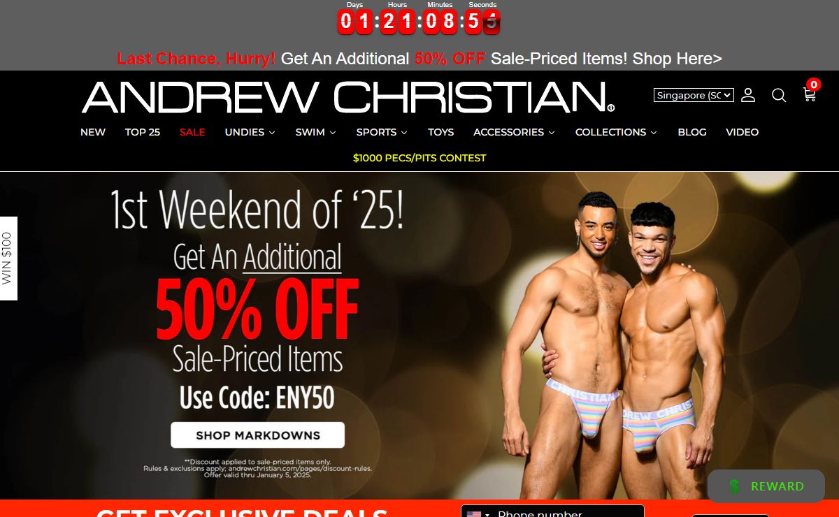 Andrew Christian – Andrew Christian Retail