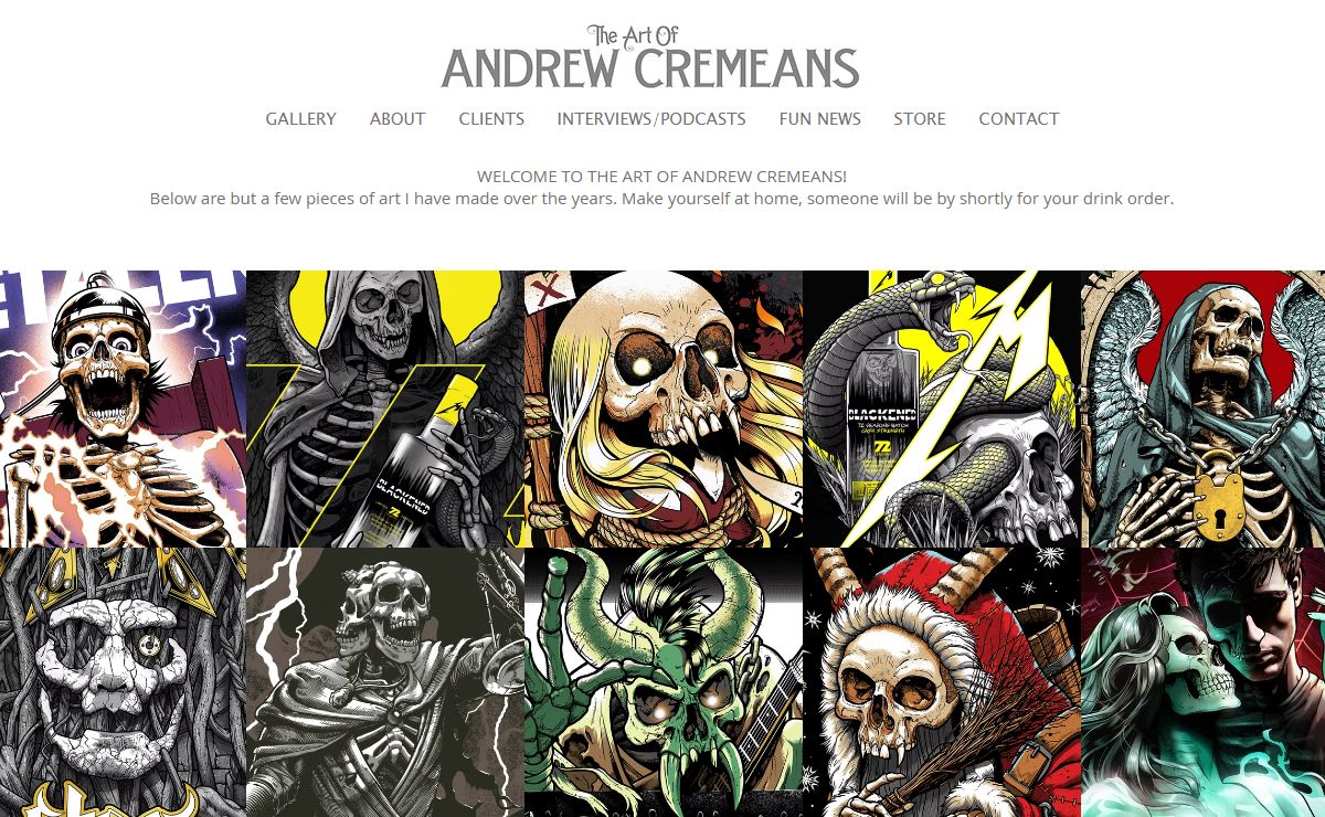 The Art of Andrew Cremeans