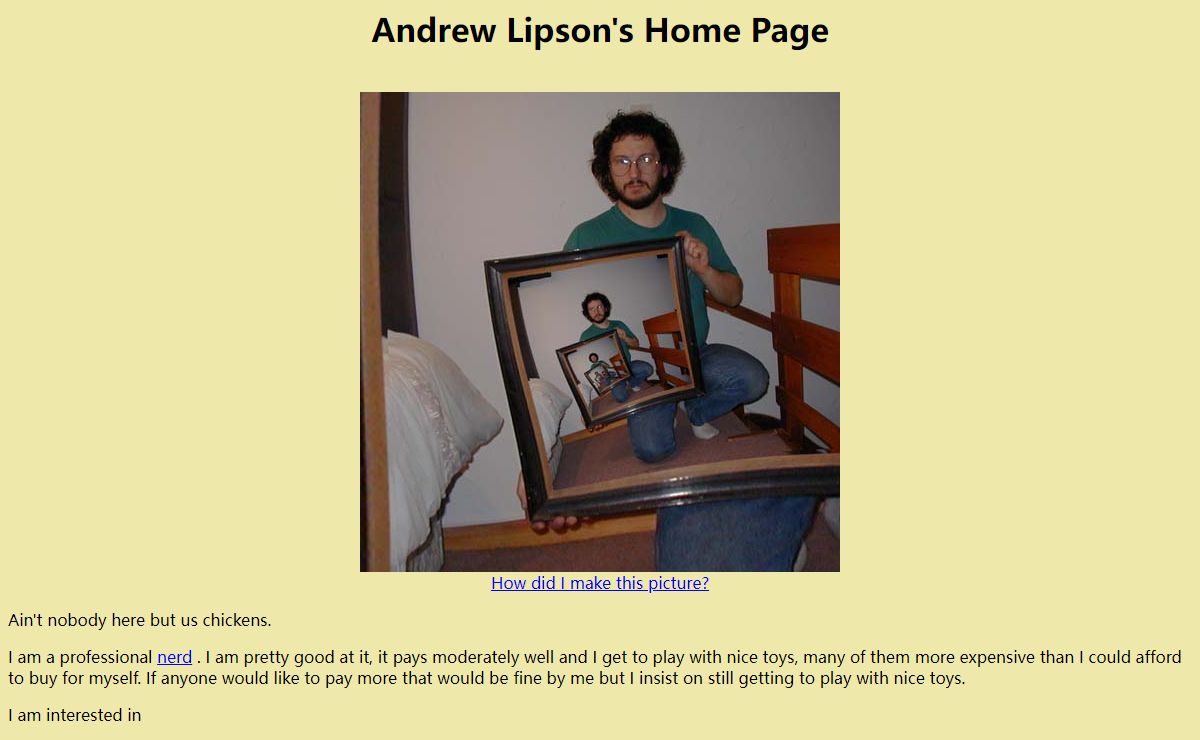 My Web Page