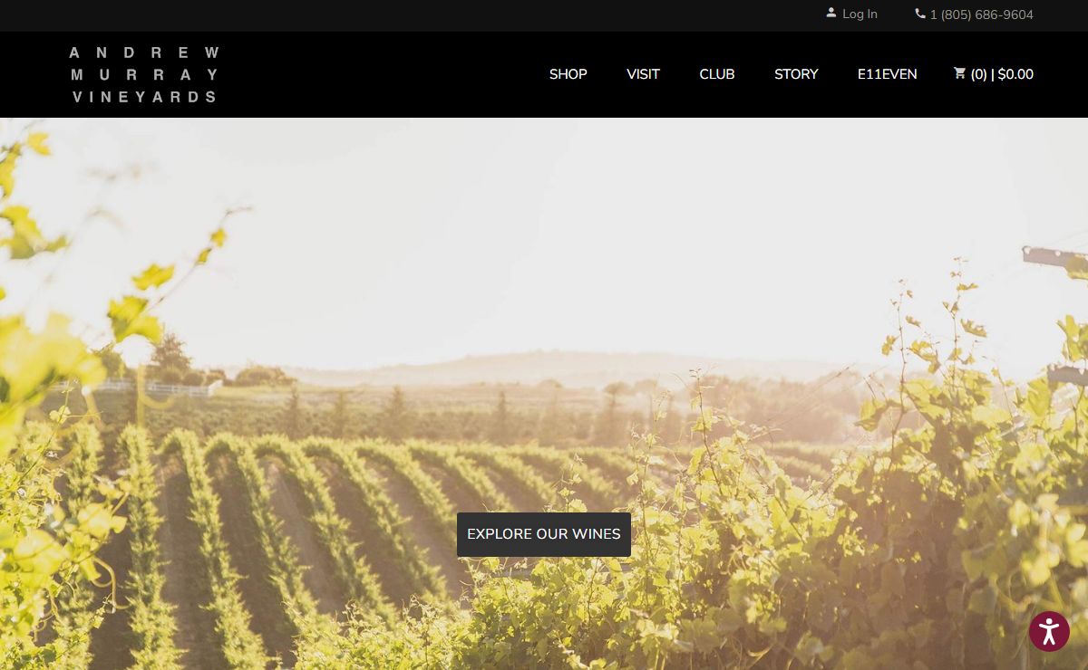 Andrew Murray Vineyards - Homepage