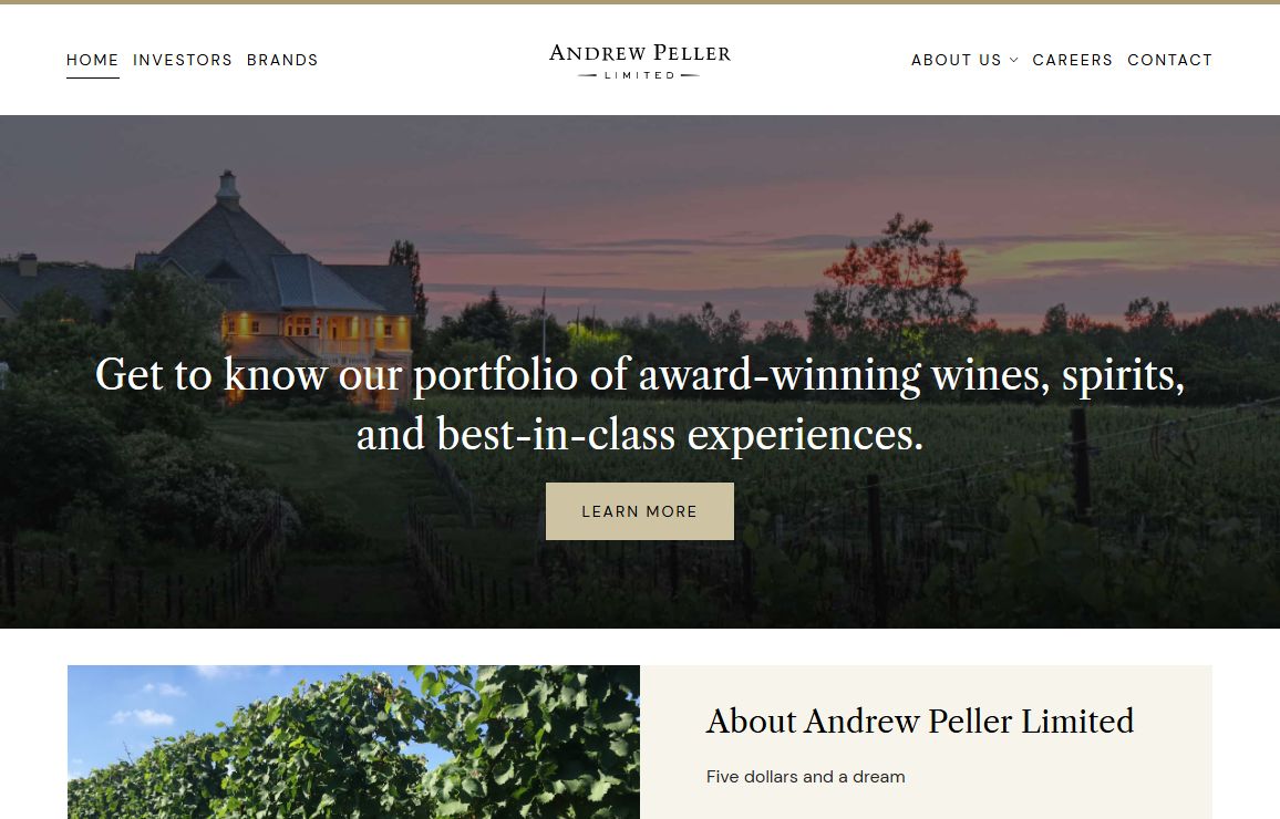 Homepage - Andrew Peller Ltd