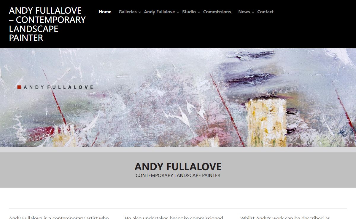 Andy Fullalove – Contemporary Landscape Painter | Andy Fullalove – Artist