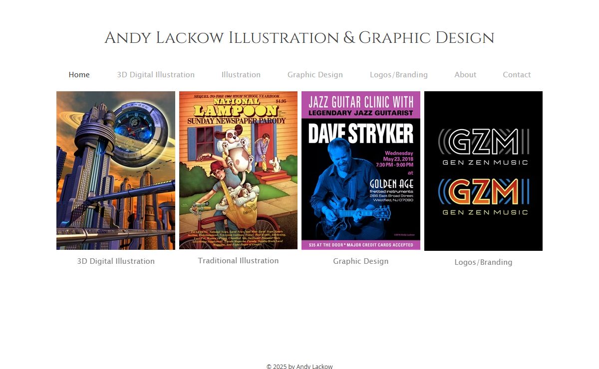 Home | Andy Lackow Illustration & Graphic Design