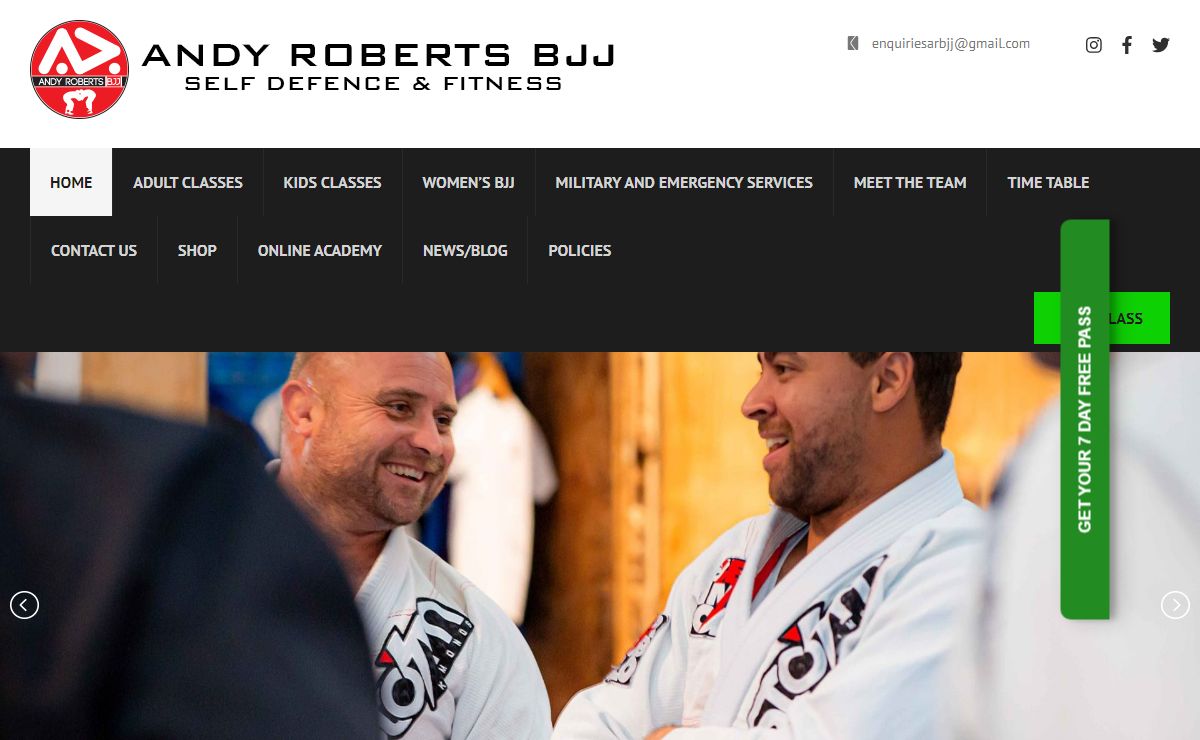 My Homepage - Andy Roberts BJJ