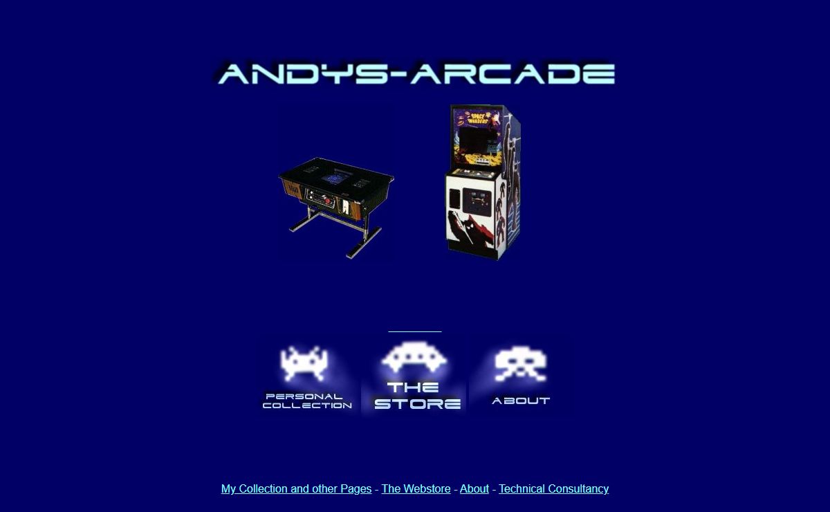 andys-arcade - A place to buy vintage video arcade game PCBs and parts, and discover technical insights