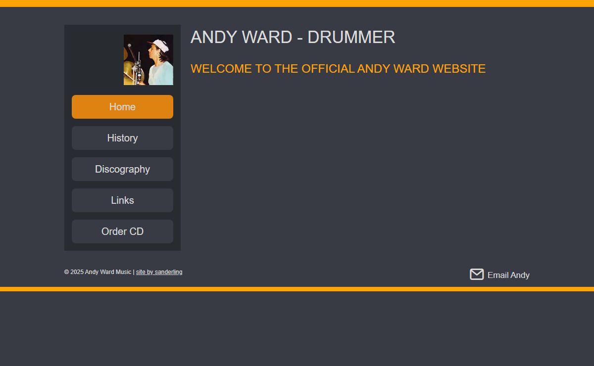 Andy Ward | Rock Drummer