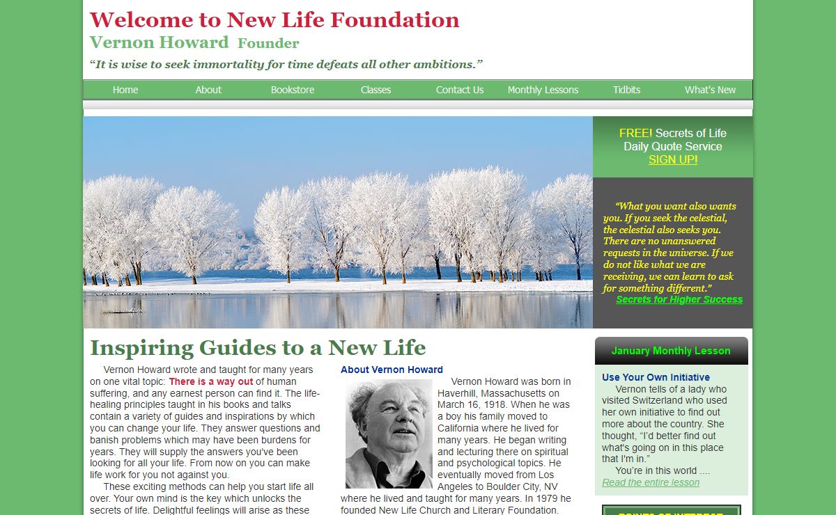 New Life - Vernon Howard