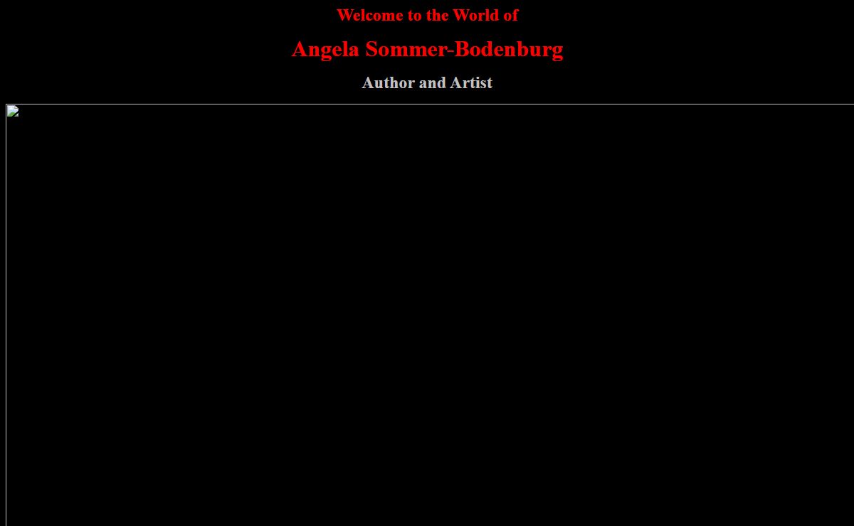Welcome to the world of Angela Sommer-Bodenburg