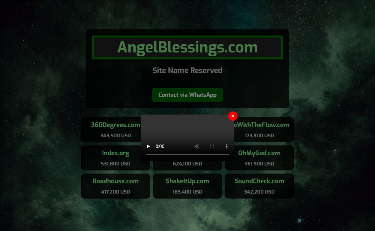 - Site Name Reserved