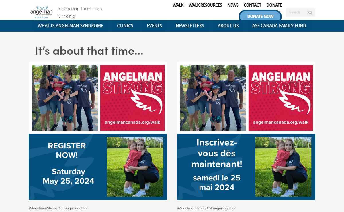 Angelman Syndrome Foundation Canada