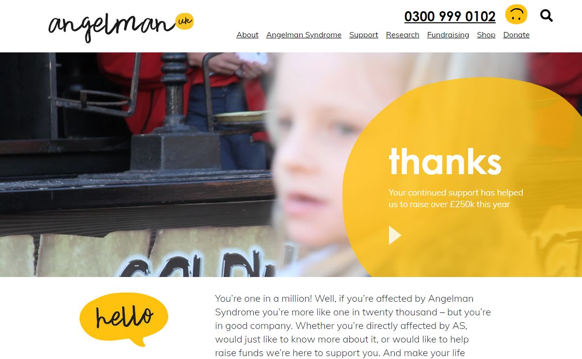 Angelman Syndrome - UK Support, Education and Research Trust - Angelman Syndrome