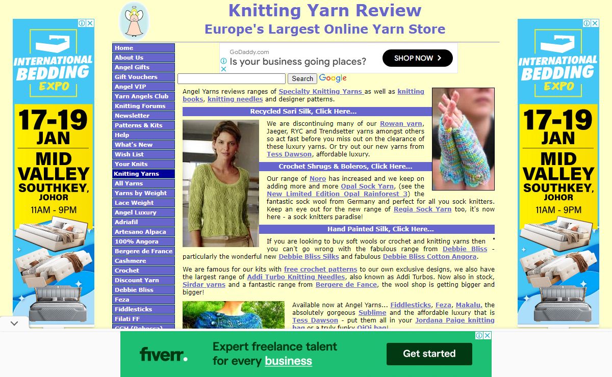 Angel Yarns Rowan Yarn Store UK - Knitting Needles, Wool, Accessories, Reviews